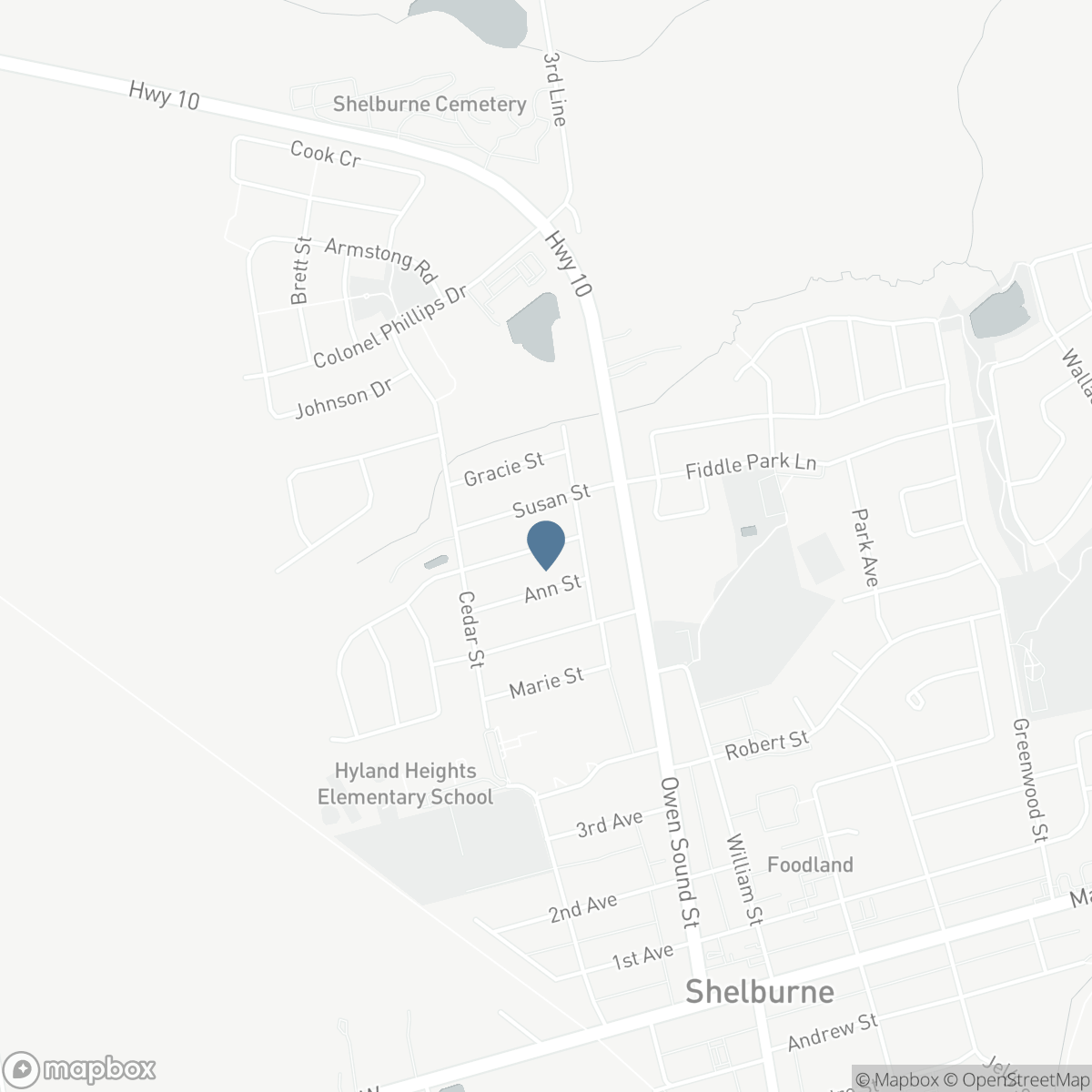 124 MURIEL STREET, Shelburne, Ontario L9V 2W5